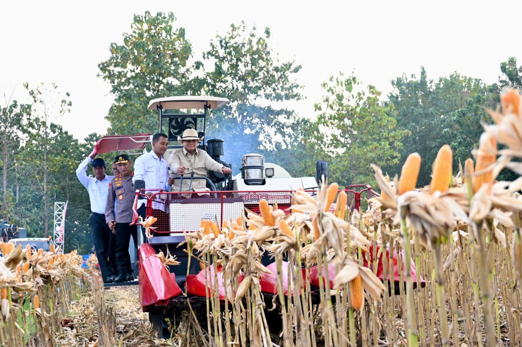 Presiden Prabowo Perkuat Ketahanan Pangan Nasional dari Tuban